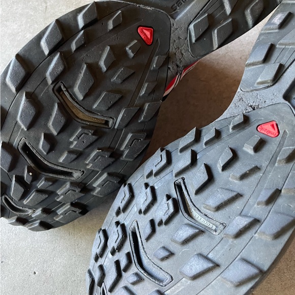 Salomon S-LAB Wings SG Black/Red Trail/Hiking Running Sneakers/Shoes 11.5 Mens - Picture 7 of 10